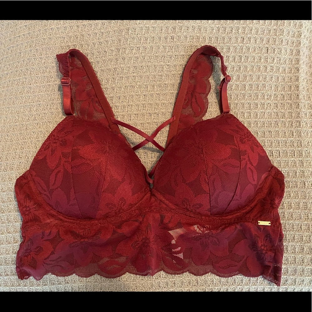 Pink Victoria’s Secret Push-up Bralette